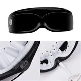 Black Touch-Control Rechargeable Heated Eye Massager for Daily Use - Side View