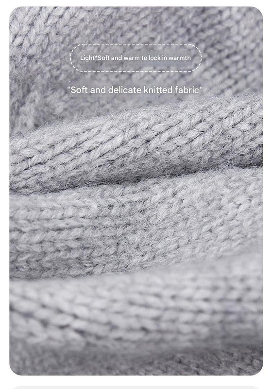 Camel Vintage Inspired Knitted Beret - Stretchy & Comfortable Wool Blend Cap
