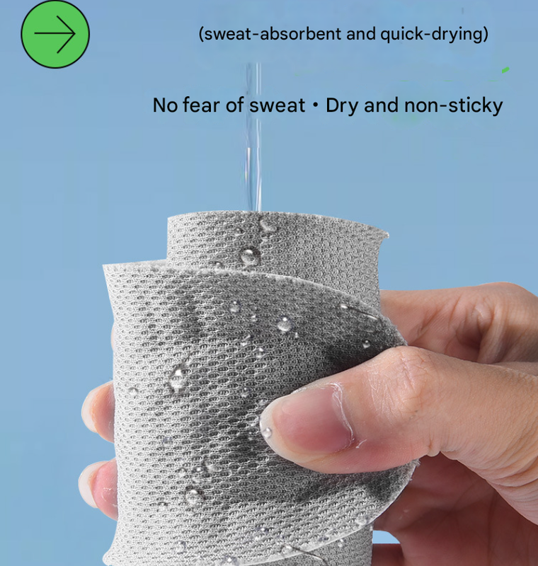 5 pcs 4D Cloud Technology Shoe Inserts - High Rebound, Super Soft, Breathable, Athletic Support (size : 35-36/235mm)