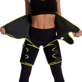 Yellow Women's 3-in-1 Body Shaper: Waist Cincher, Thigh Slimmer, Glute Lifter - Workout Gear (Size : XXL/XXXL)