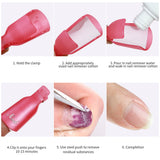 Complete Nail Art Manicure Kit - UV LED Lamp, Electric Drill, Brushes & Accessories - Side View