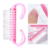 Complete Nail Art Manicure Kit - UV LED Lamp, Electric Drill, Brushes & Accessories - Rear View