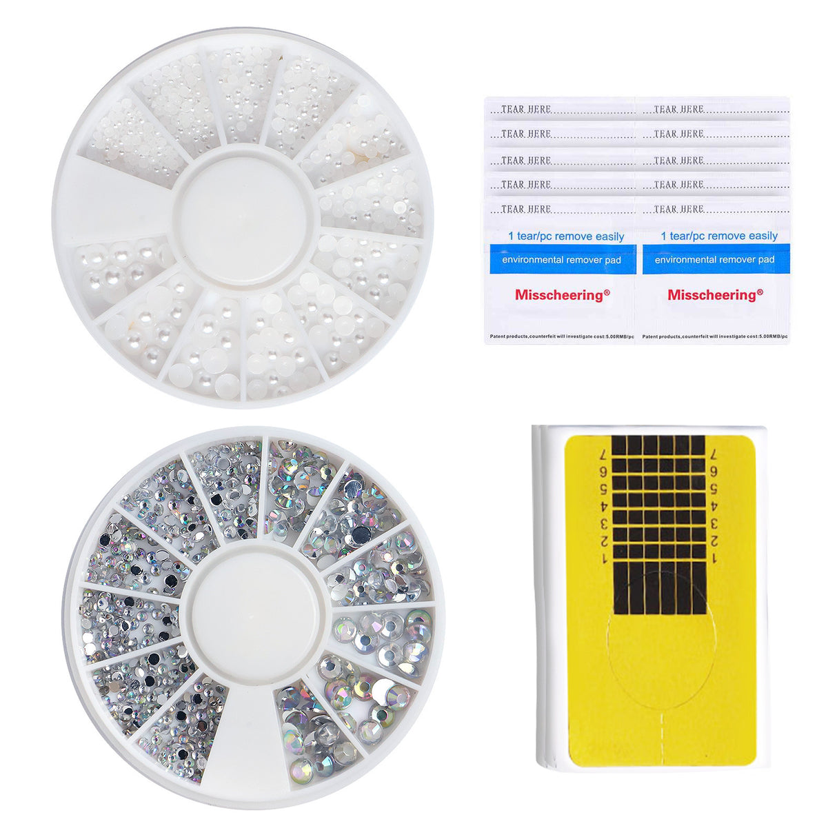 Complete Nail Art Manicure Kit - UV LED Lamp, Electric Drill, Brushes & Accessories