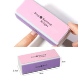 Complete Nail Art Manicure Kit - UV LED Lamp, Electric Drill, Brushes & Accessories - Low Angle