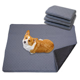 Reusable Pet Training Pads - 4-Layer Waterproof & Absorbent Mat Waterproof Non-Slip(Size : L-100cmx70cm) - Front View