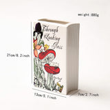 Literary Book Vase - Creative Ceramic Planter & Desk Organizer(Type A - 21x13x7cm)