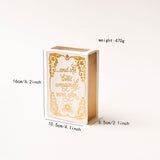 Literary Book Vase - Creative Ceramic Planter & Desk Organizer(Golden Book) - Front View