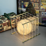 Minimalist Layered Acrylic Moon Lamp - USB Touch Dimmable (Transparent Moon Lamp) - Side View