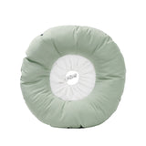 Green Adjustable Soft Elizabethan Collar for Pets - Comfortable Recovery Aid - L - Front View