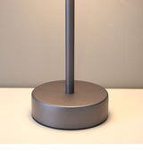 Coffee Modern Minimalist LED Table Lamp - Rechargeable Touch Control Desk Light - 45-Degree Angle