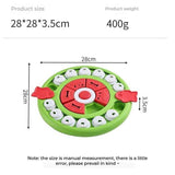 Green Interactive Pet Puzzle Feeder Toy - Slow Eating & Mental Stimulation Game for Dogs & Cats - Extra Image
