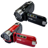 Red Capture Life's Moments: HD 1080P Digital Camcorder - 16MP Photos, 16X Digital Zoom, 2.7 LCD Screen