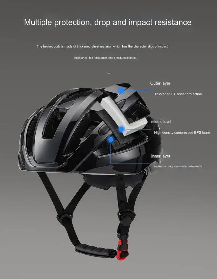 Light Pink Ultra-Light Adult Cycling Helmet - CE & CPSC Certified, In-Mold Safety for Road & Mountain Biking