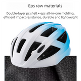 Black Ultra-Light Adult Cycling Helmet - CE & CPSC Certified, In-Mold Safety for Road & Mountain Biking - Side View