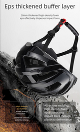 Black Ultra-Light Adult Cycling Helmet - CE & CPSC Certified, In-Mold Safety for Road & Mountain Biking - Low Angle