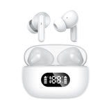 Black ProBeat X5 TWS Earbuds: Bluetooth 5.3, LED Smart Display Case, Intuitive Touch Controls, Extended Playtime - Side View