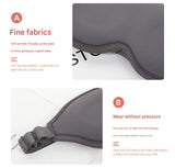 2 Pcs Black 3D Contoured Eye Mask - Total Blackout, Pressure-Free Memory Foam, Skin-Friendly & Breathable for Deep Rest - Rear View