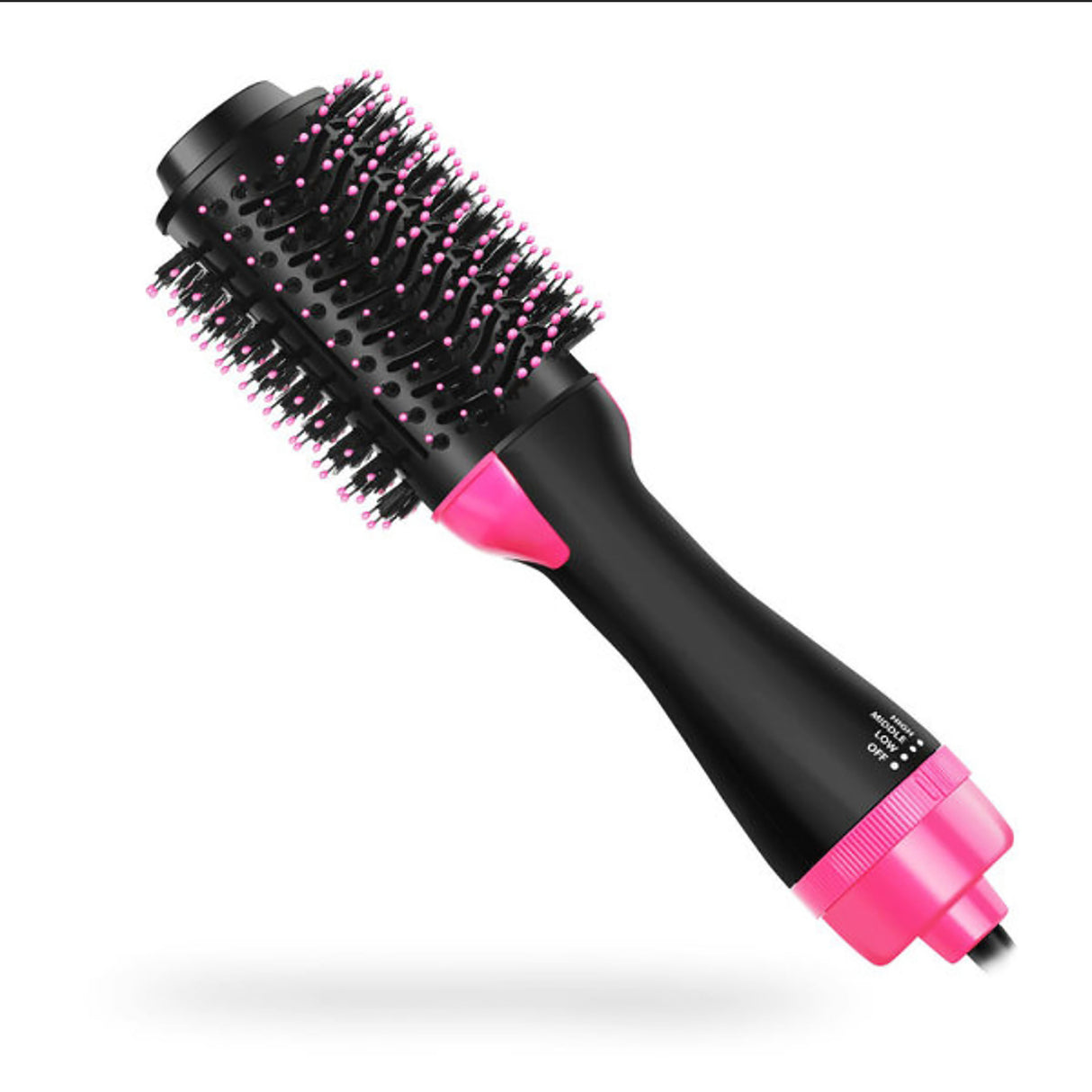 Gold And Grey One-Step Hair Dryer & Volumizer Hot Air Brush - Salon Styler for Drying, Smoothing & Volume