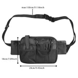 Grey Nurse Utility Belt Bag - Multi-Pocket Medical Organizer Waist Pack for Tools & Essentials - Low Angle