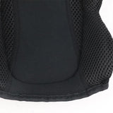 1 Pair Black Professional Hard Shell Knee Pads - Heavy Duty Protection for Work, Construction, Gardening & Outdoor Sports - Rear View