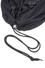 Pink Breathable Pet Sling Carrier for Small Dogs & Cats - Adjustable Hands-Free Travel Pouch with Safety Leash & Pocket - Rear View