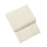 Beige Cozy Lightweight Acrylic Knit Throw Blanket - Diamond Waffle Texture for Sofa, Bed & Travel - 45-Degree Angle