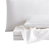 Orange Ultra Soft Brushed Waterproof Pillow Protectors (Set of 2) - 50x70cm, Stain & Spill Guard for Bed Pillows(Note: pillow core not included) - Front View