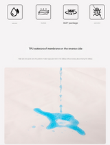 Orange Ultra Soft Brushed Waterproof Pillow Protectors (Set of 2) - 50x70cm, Stain & Spill Guard for Bed Pillows(Note: pillow core not included) - 45-Degree Angle