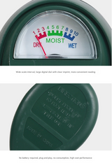 2 Pcs White Soil Moisture Meter - Accurate Plant Water Monitor for Garden & Potted Plants, No Batteries Needed - Extra Image
