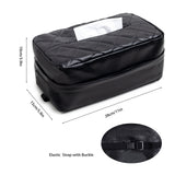 Black Universal Leather Car Tissue Box Holder - Visor, Armrest & Seat Back Mount