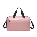 Pink Men's Large Capacity Sports Duffel Bag with Wet/Dry Separation Pocket - Travel & Gym Tote