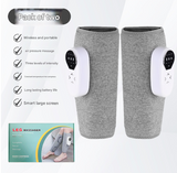 [Two Pack] Three Modes + Three Vibrations + Three Heat Packs Multifunctional Electric Leg Massager with Air Wave Technology and Heat Therapy -