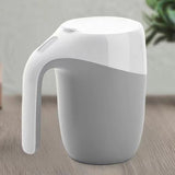 White-grey Double-Wall Stainless Steel Insulated Tumbler - 470ml, 14.5x12.3x11cm