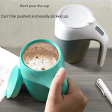 White-grey Double-Wall Stainless Steel Insulated Tumbler - 470ml, 14.5x12.3x11cm - Front View