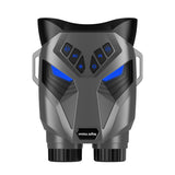 Grey 4K Portable Digital Night Vision Binoculars - HD Photo & Video Infrared Scope