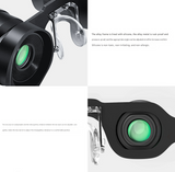 10x Telescope + Grey Polarised Lens 10x HD Fishing Binocular Glasses - Polarized Zoom for Float Watching - Top-Down View