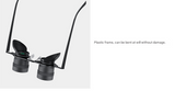 10x Telescope + Red Polarised Lens 10x HD Fishing Binocular Glasses - Polarized Zoom for Float Watching - 45-Degree Angle