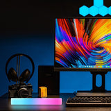 5V Graffiti Wifi Model 3W RGB Atmosphere Desk Lamp - 3W 128LM USB-Powered Mood Lighting - Front View