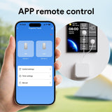 Touchscreen Finger Robot - Dual-Control Bluetooth Smart Screen Clicker with Timer - Front View