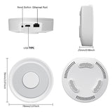 Apple HomeKit Compatible Dual-Mode Wired Tuya Zigbee Gateway - 45-Degree Angle