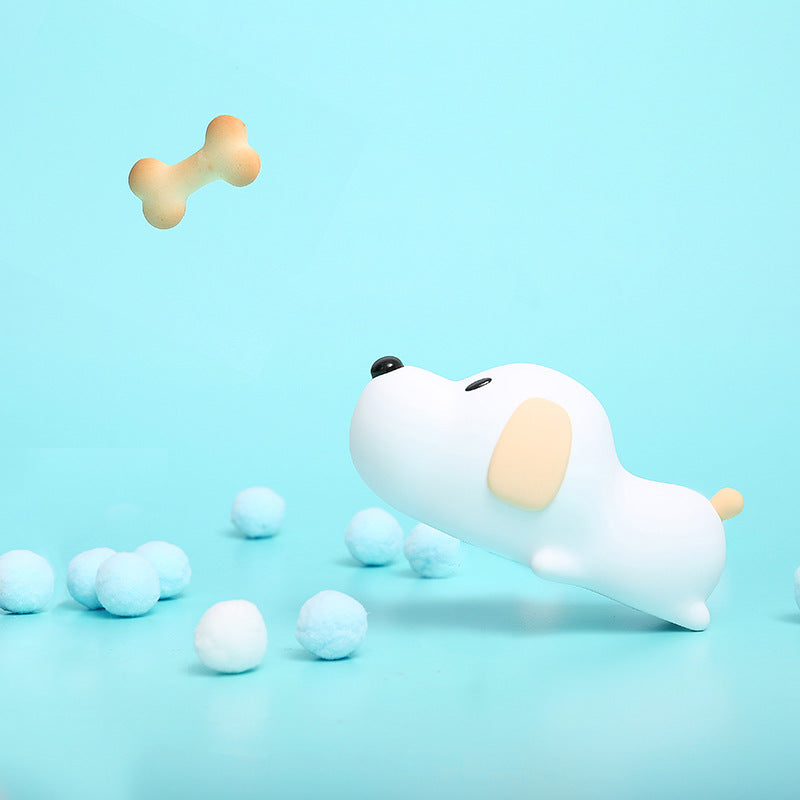Dopey Dog Children's Silicone Night Light with Tap Control