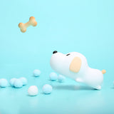 Dopey Dog Children's Silicone Night Light with Tap Control - Side View