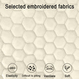 Beige Cozy Quilted Pet Carrier Backpack - Front Pack Sling for Cats & Small Dogs - Travel & Outdoor - Top-Down View