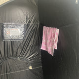 Portable Quick-Setup Camping Tent for Changing, Shower, and Toilet Use - Side View