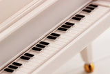 Classical Grand Piano Music Box with Dancing Ballerina(Dancing girl version - pink) - Top-Down View