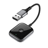 2-in-1 Wireless CarPlay & Android Auto Adapter - Plug & Play Dongle for Cars(Applicable to iPhone-Black)