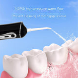 CharmHome Portable Oral Irrigator - 3 Modes, 140 PSI, IPX7 Waterproof(black) - Front View