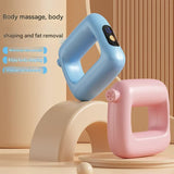 Portable Body Sculpting & Muscle Relaxation Massager with 8 Heads - 5 Speeds(blue) - Front View