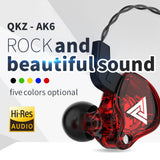 Hi-Res Audio In-Ear Monitor Earphones - Ergonomic Design, Dynamic Driver, with Mic & 3.5mm Jack(green)