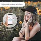 Wireless Bluetooth 5.0 Music Hat - Outdoor Speaker Cap with Mic, Sun Protection & Breathable Fabric(Navy blue)